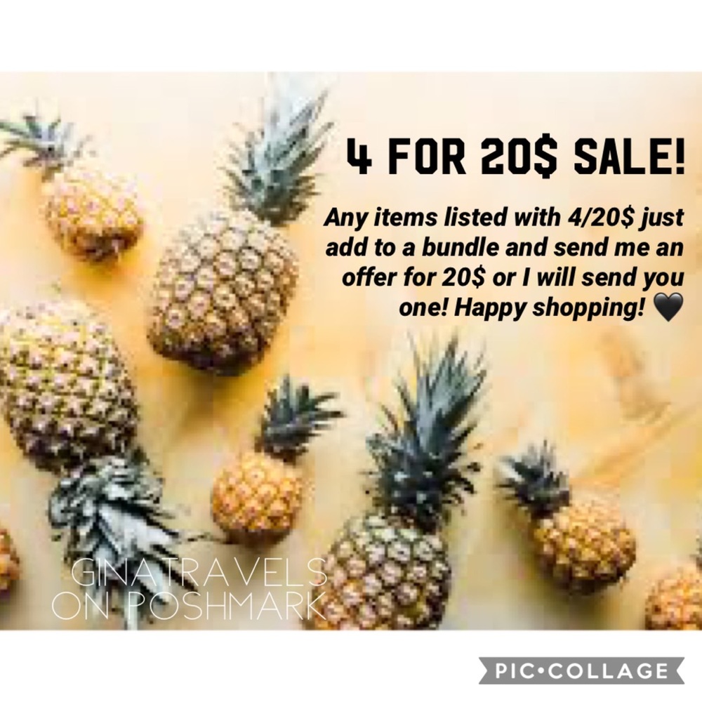 4 items for 20$ SALE!! Special marked items! ✨
